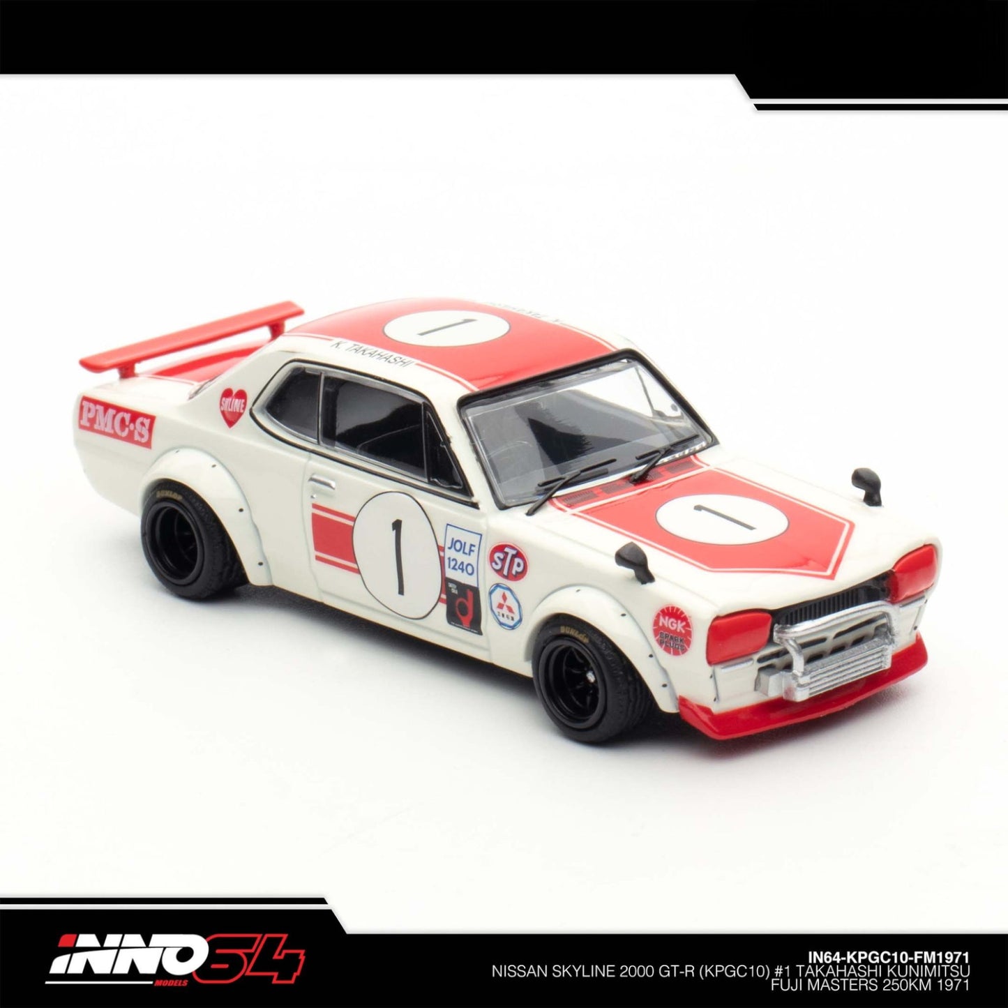INNO64 - NISSAN SKYLINE 2000 GT-R KPGC10 #1 - IN64-KPGC10-FM1971