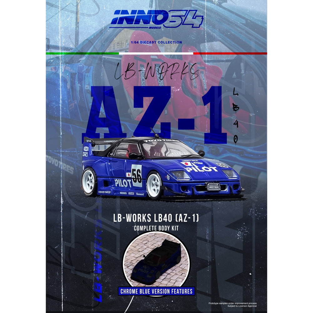 INNO64 - Pre-Order - MAZDA AZ-1 LIBERTY WALK LB40 