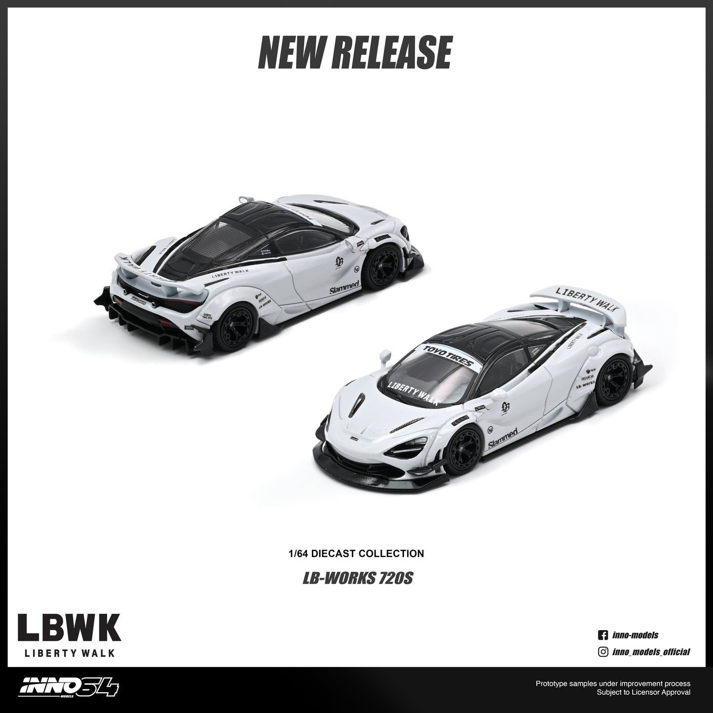 INNO64 - Pre-Order - LIBERTY WALK 720S - IN64-LBWK720S-01