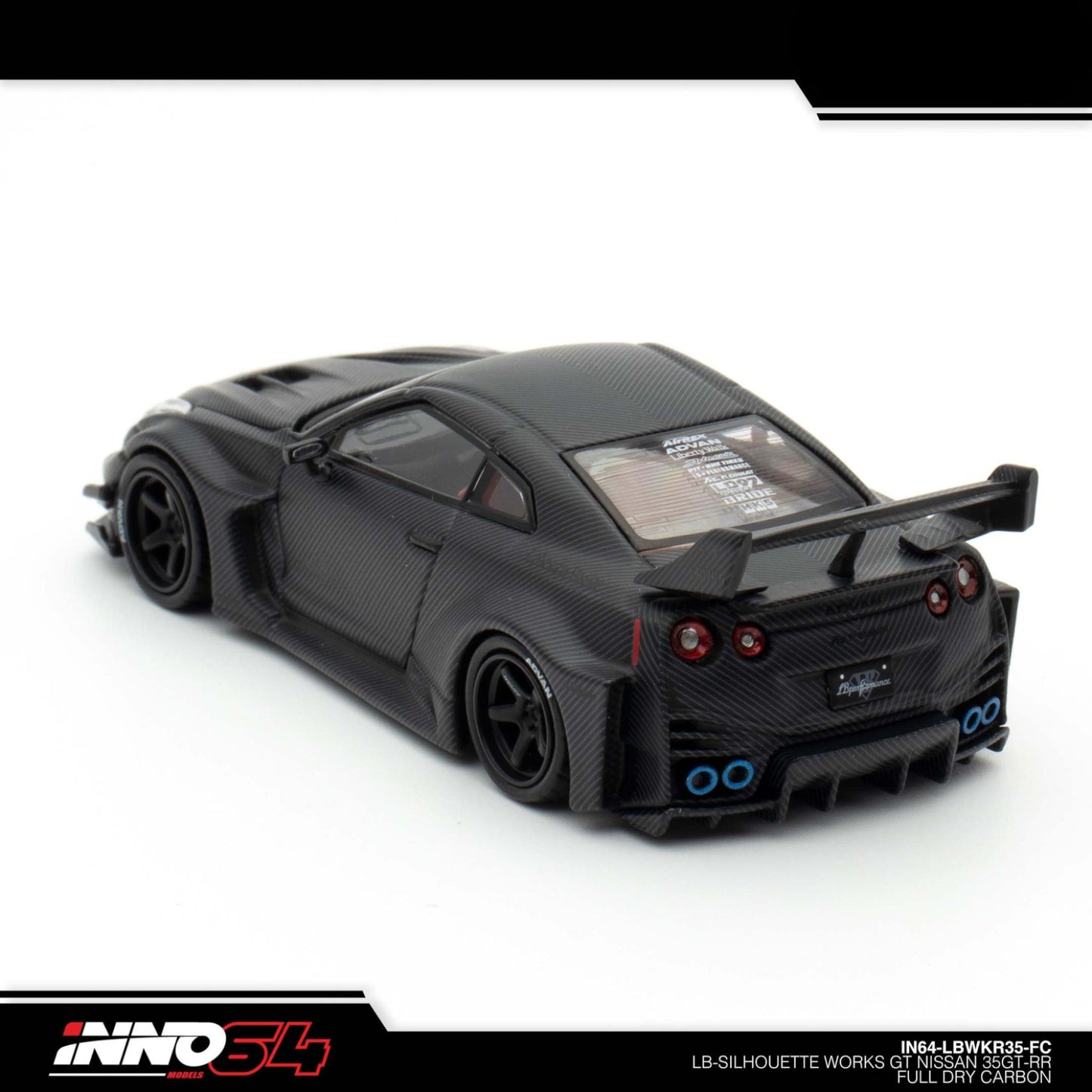 INNO64 - Nissan GT-R (R35) LBWK Super Silhouette - IN64-LBWKR35-FC