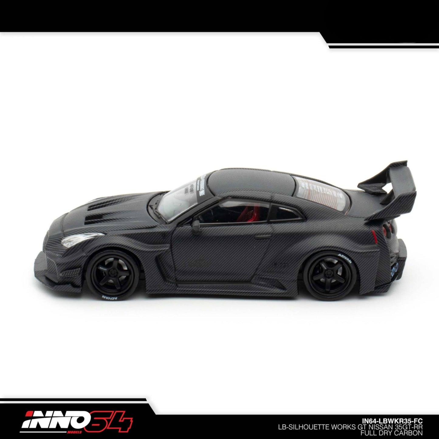 INNO64 - Nissan GT-R (R35) LBWK Super Silhouette - IN64-LBWKR35-FC