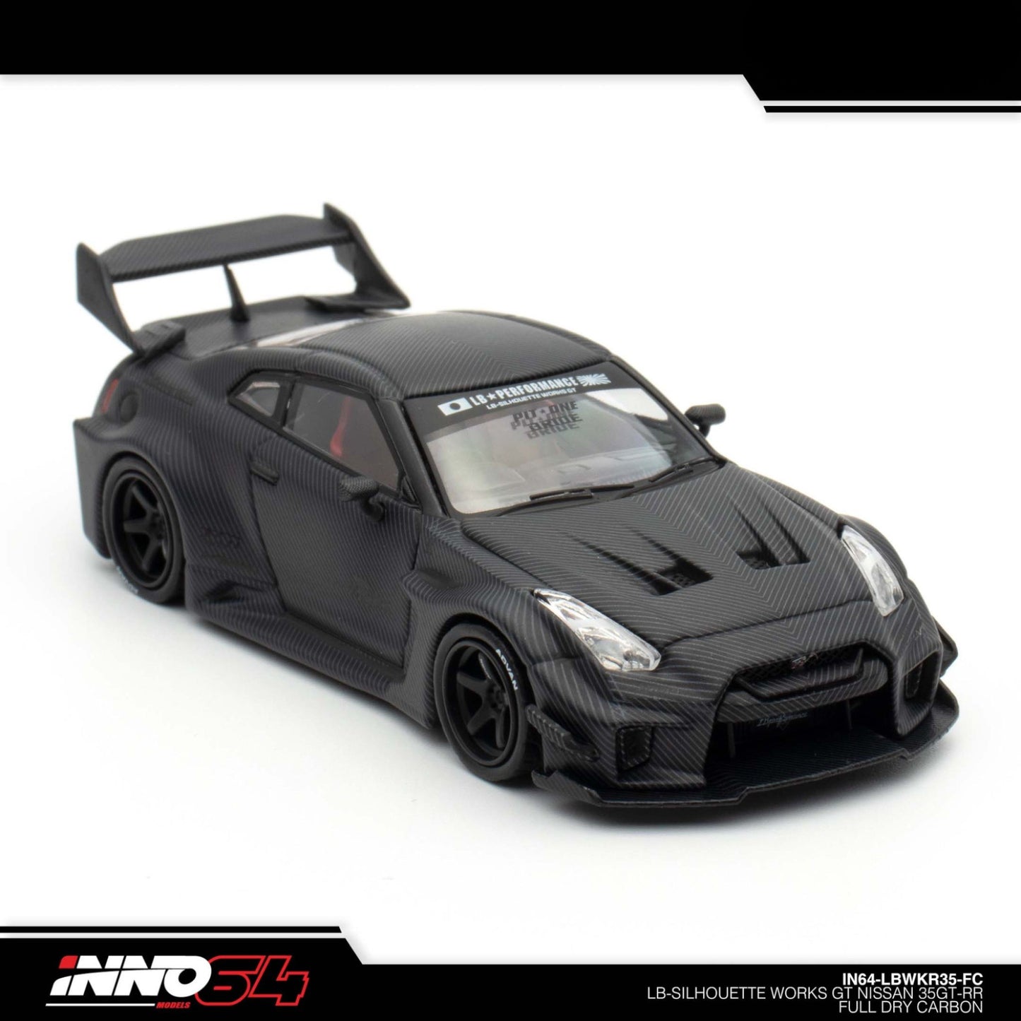 INNO64 - Nissan GT-R (R35) LBWK Super Silhouette - IN64-LBWKR35-FC