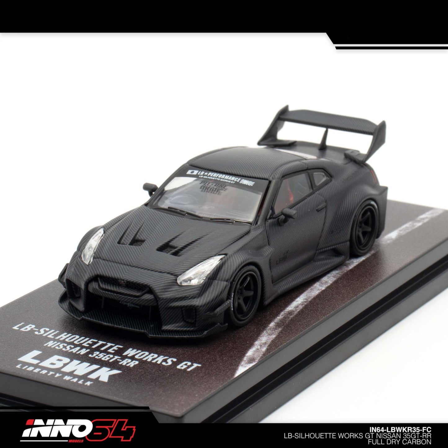 INNO64 - Nissan GT-R (R35) LBWK Super Silhouette - IN64-LBWKR35-FC