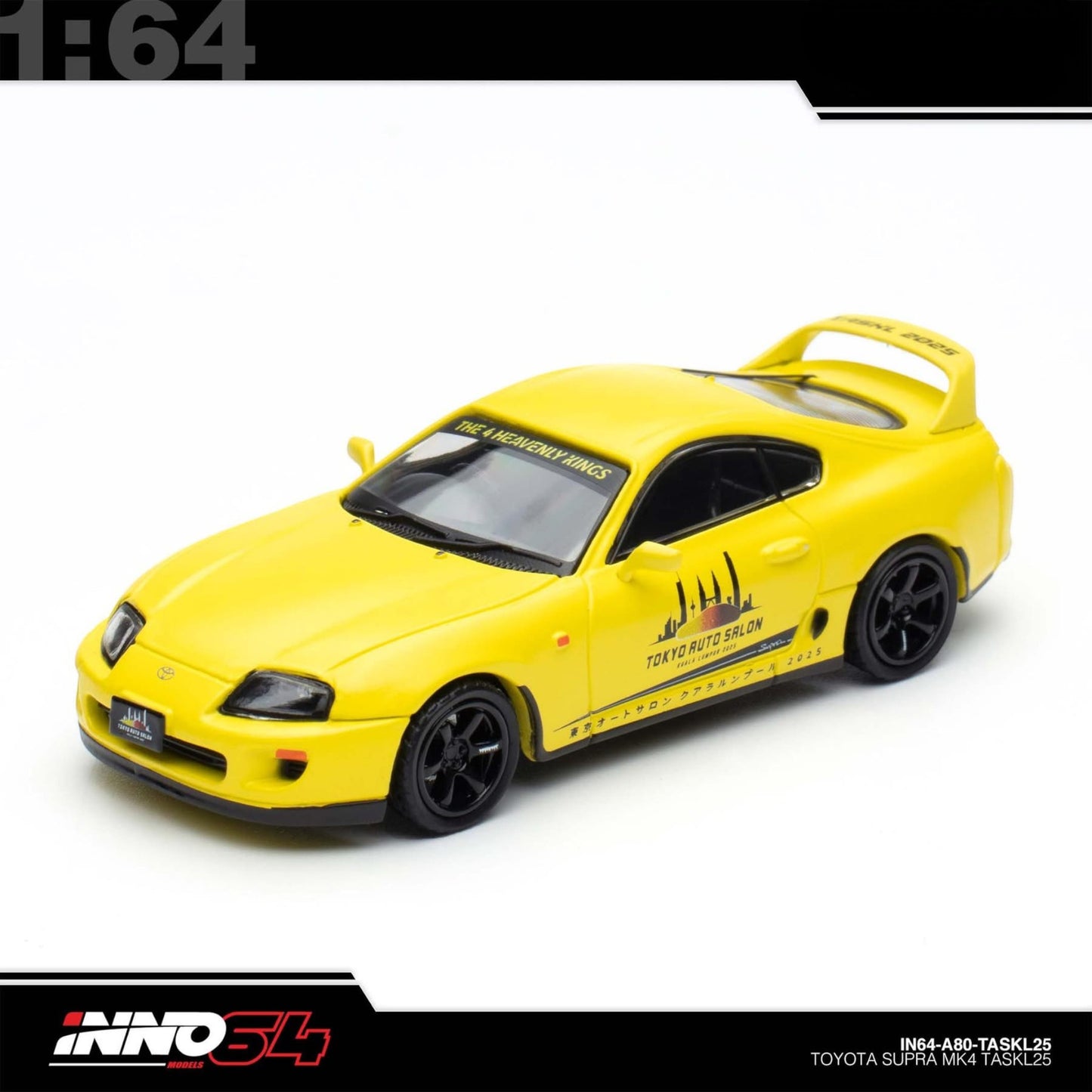 INNO64 - Toyota Supra MK4 - TASKL25 Special Edition, Matte Frost Yellow