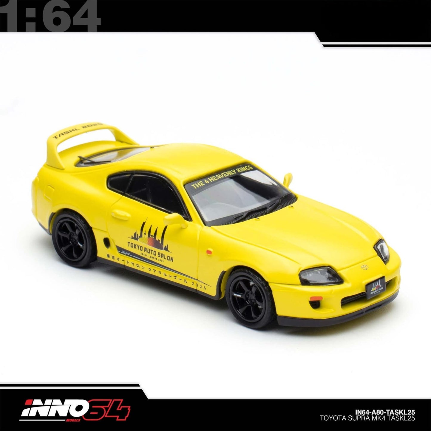 INNO64 - Toyota Supra MK4 - TASKL25 Special Edition, Matte Frost Yellow
