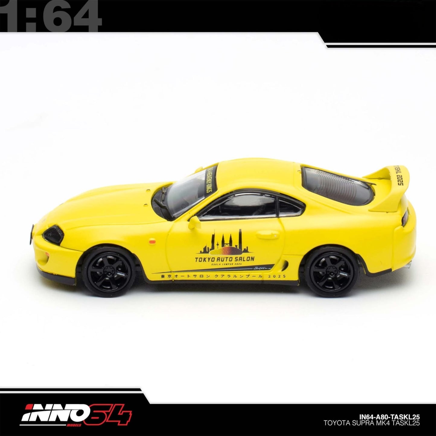 INNO64 - Toyota Supra MK4 - TASKL25 Special Edition, Matte Frost Yellow