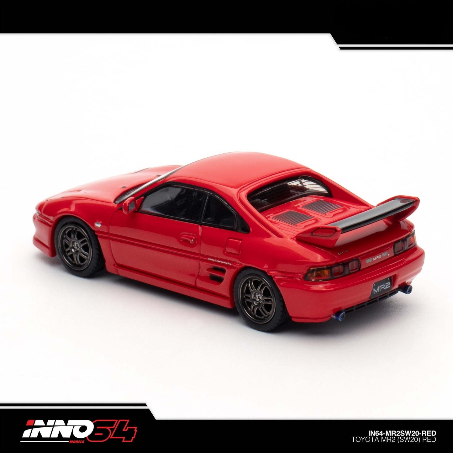 INNO64 - TOYOTA MR2 (SW20) Red - IN64-MR2SW20-RED