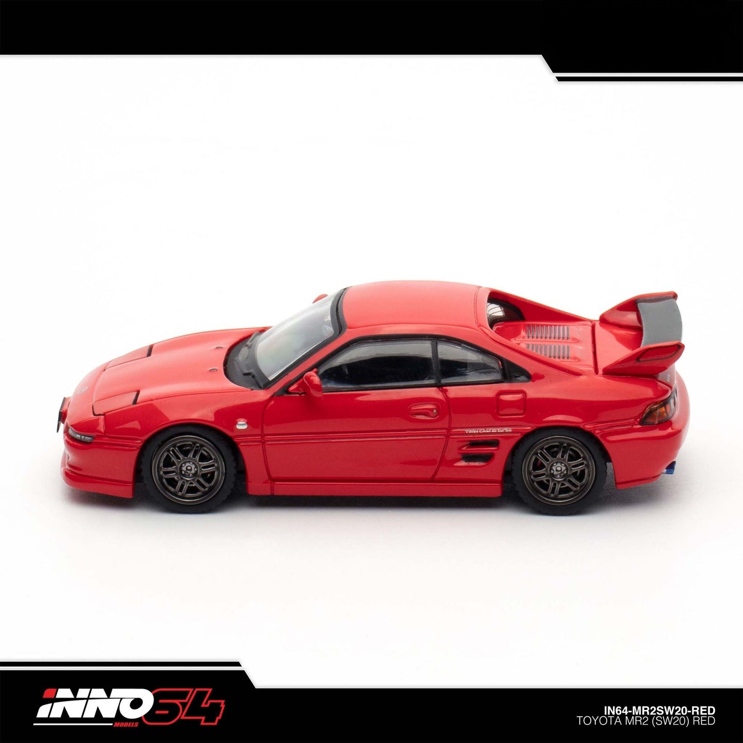 INNO64 - TOYOTA MR2 (SW20) Red - IN64-MR2SW20-RED