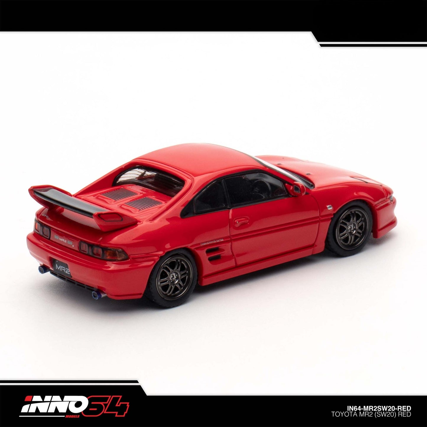 INNO64 - TOYOTA MR2 (SW20) Red - IN64-MR2SW20-RED