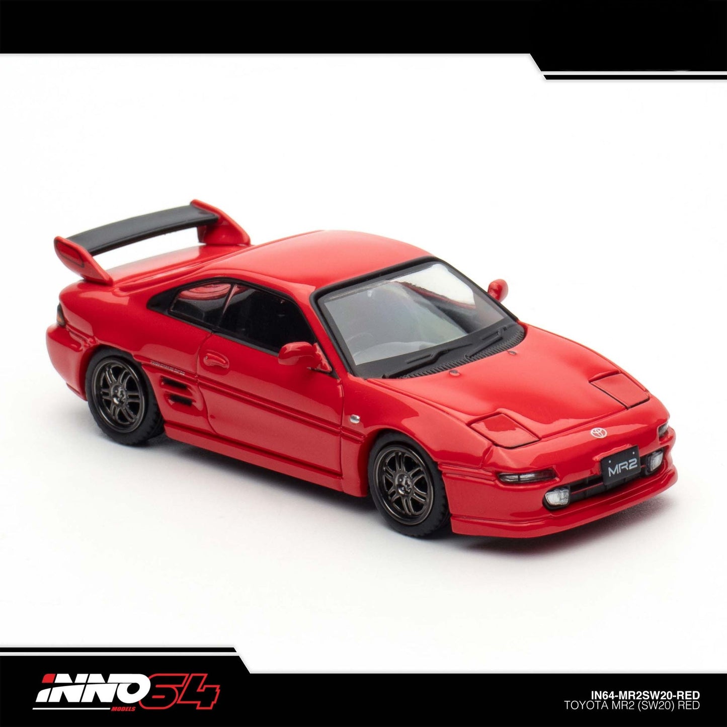INNO64 - TOYOTA MR2 (SW20) Red - IN64-MR2SW20-RED