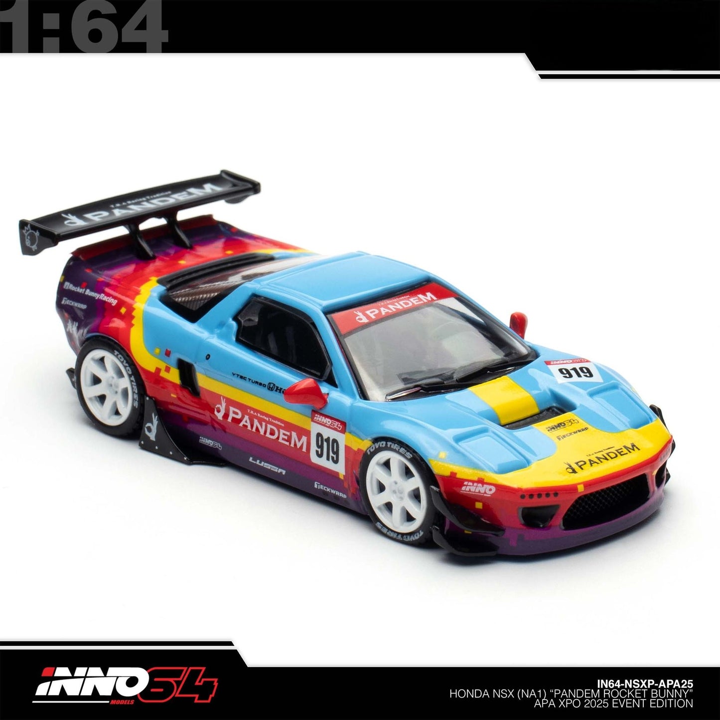 INNO64 - Honda NSX (NA1) Pandem Rocket Bunny - APA XPO 2025 Event Edition - IN64-NSXP-APA25