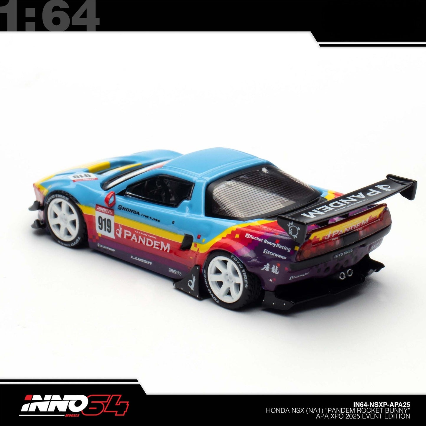 INNO64 - Honda NSX (NA1) Pandem Rocket Bunny - APA XPO 2025 Event Edition - IN64-NSXP-APA25