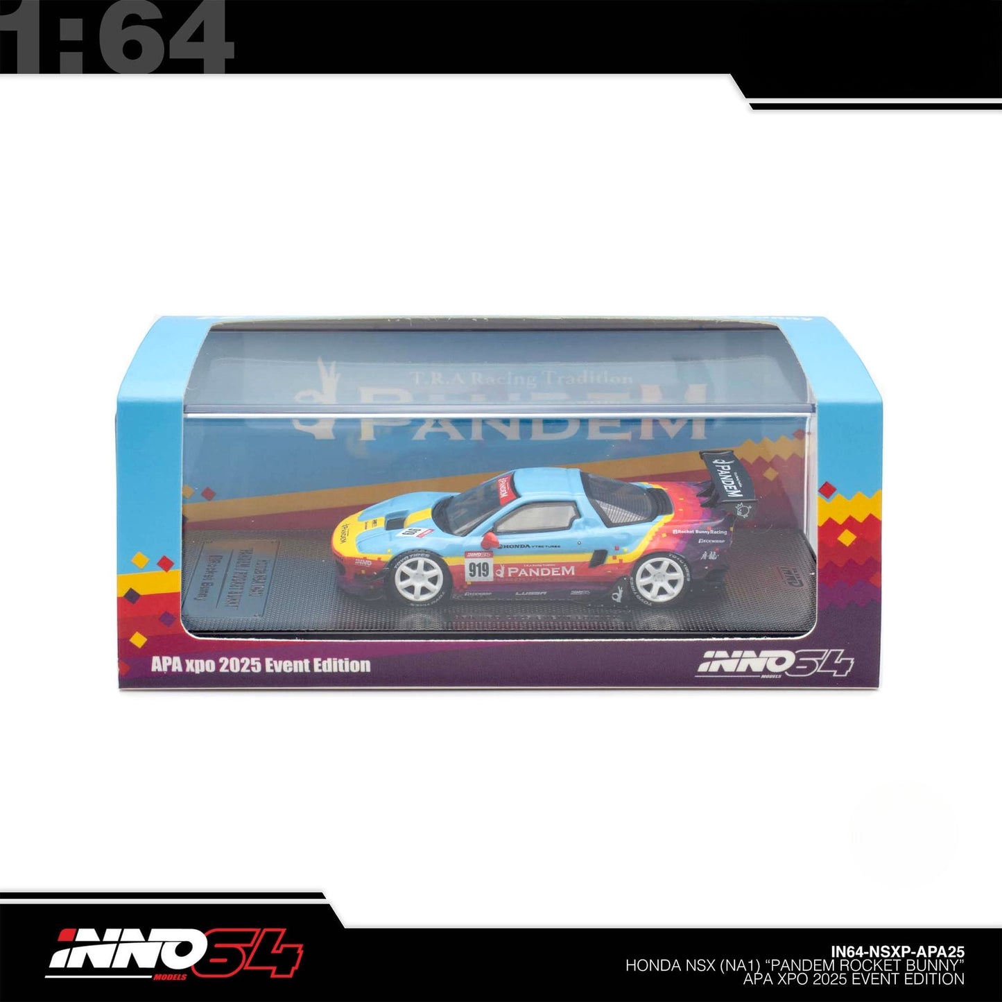 INNO64 - Honda NSX (NA1) Pandem Rocket Bunny - APA XPO 2025 Event Edition - IN64-NSXP-APA25