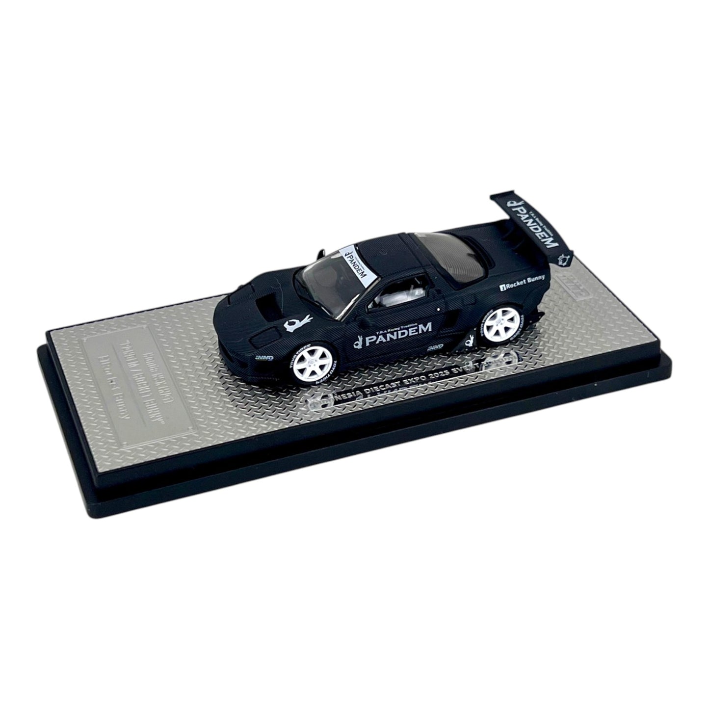 INNO64 - Pre-Order - Honda NSX (NA1)  "Pandem Rocket Bunny" Black - 2025 Indonesia Diecast Expo (IDE-XII)