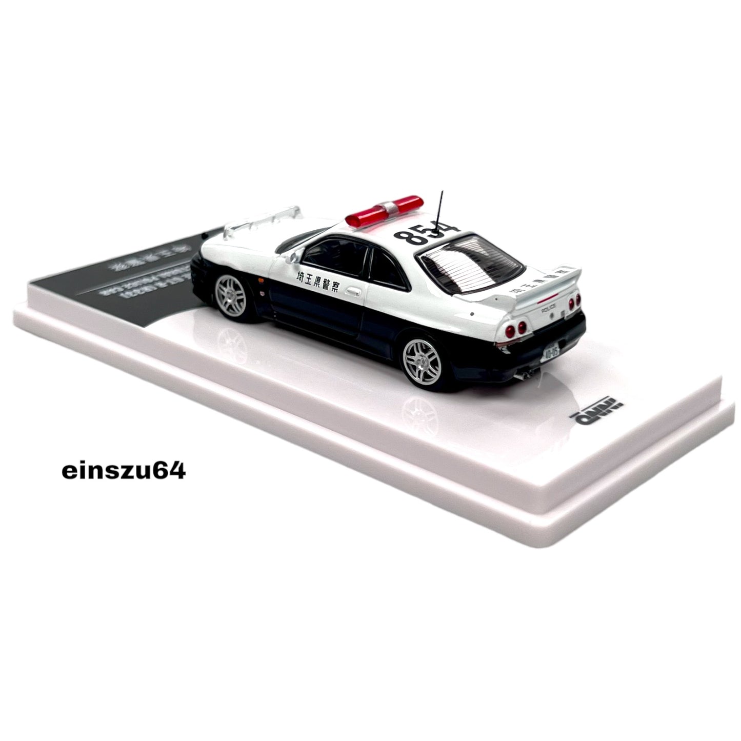 INNO64 - Nissan Skyline GT-R R33 Saitama Police Car - IN64-R33-JPC - 1:64