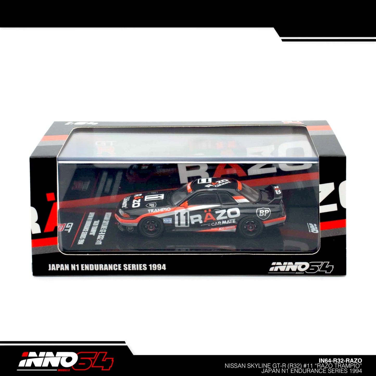 INNO64 - NISSAN SKYLINE GT-R R33 #11 "RAZO TRAMPIO" - IN64-R33R-RAZO