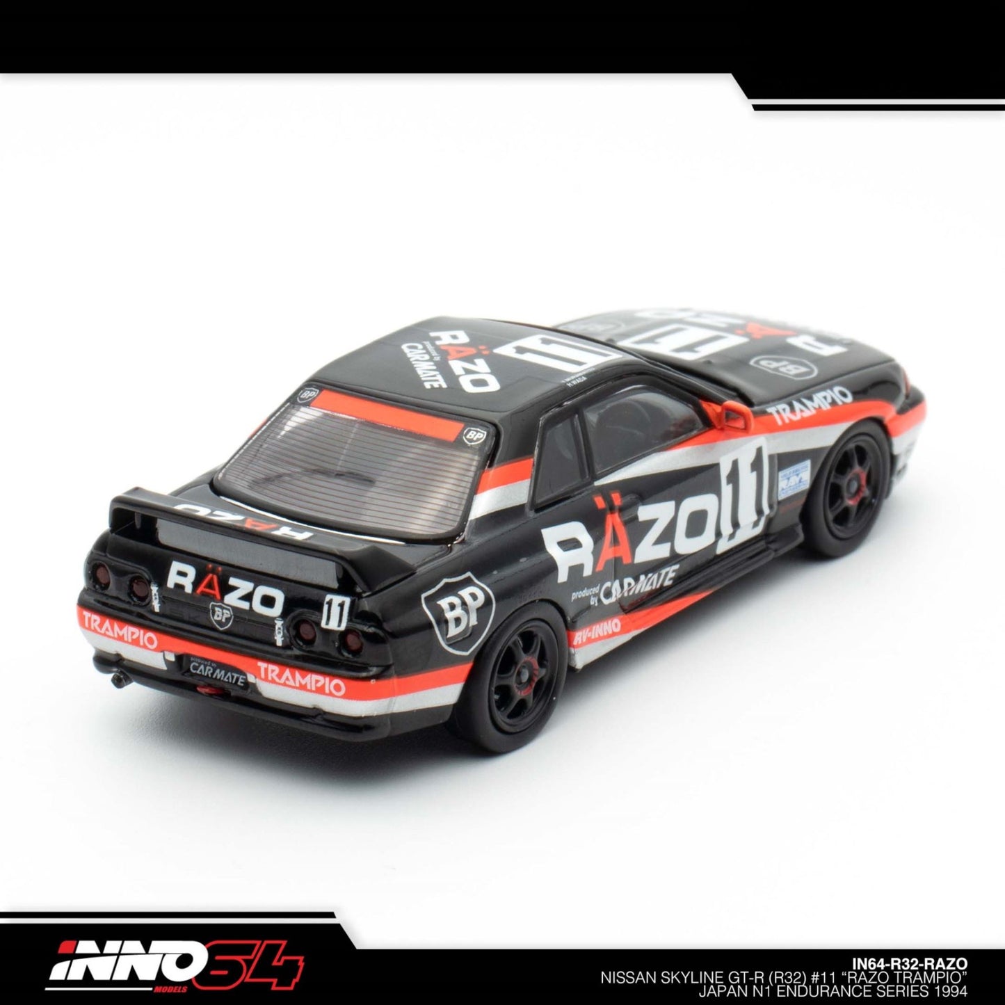 INNO64 - NISSAN SKYLINE GT-R R33 #11 "RAZO TRAMPIO" - IN64-R33R-RAZO