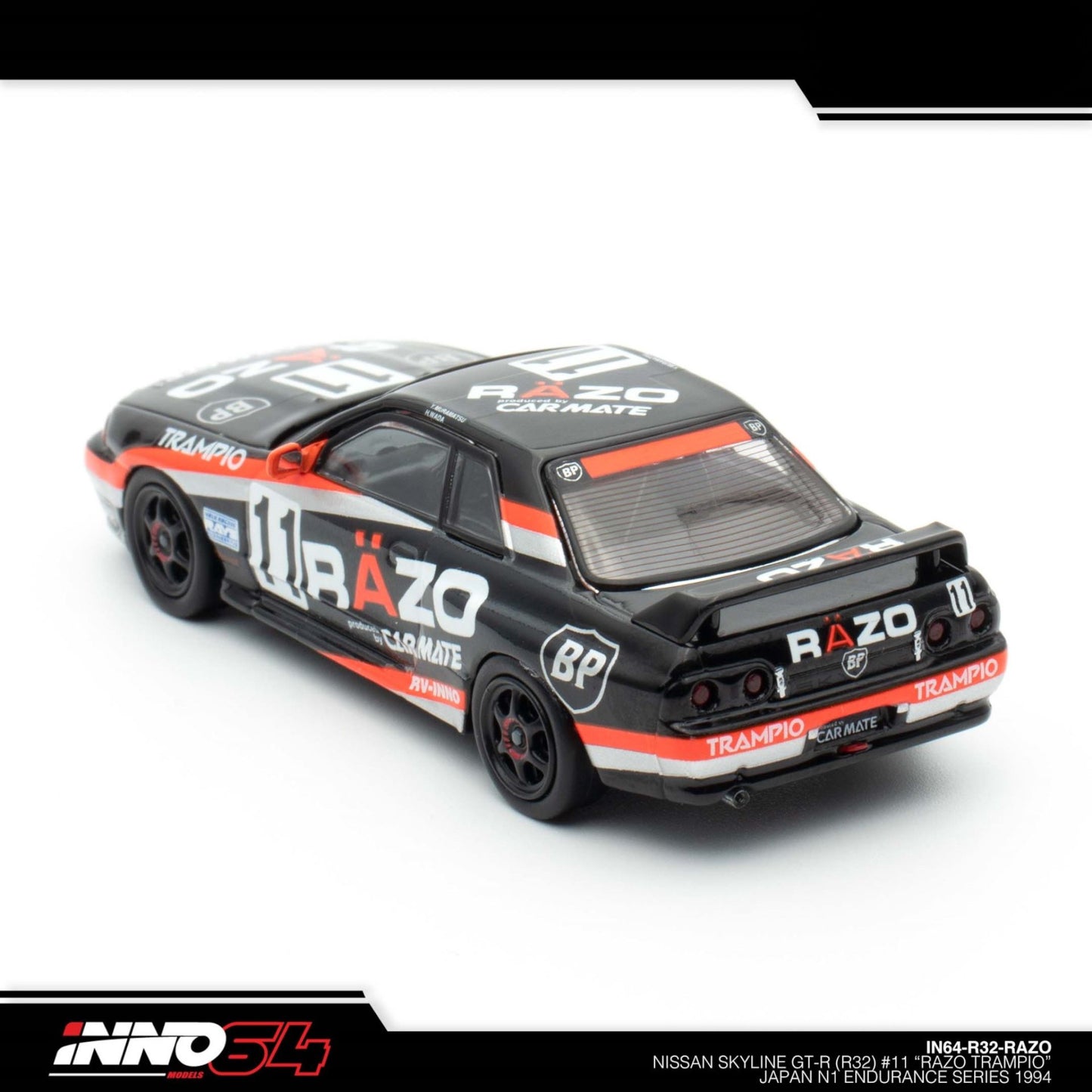 INNO64 - NISSAN SKYLINE GT-R R33 #11 "RAZO TRAMPIO" - IN64-R33R-RAZO