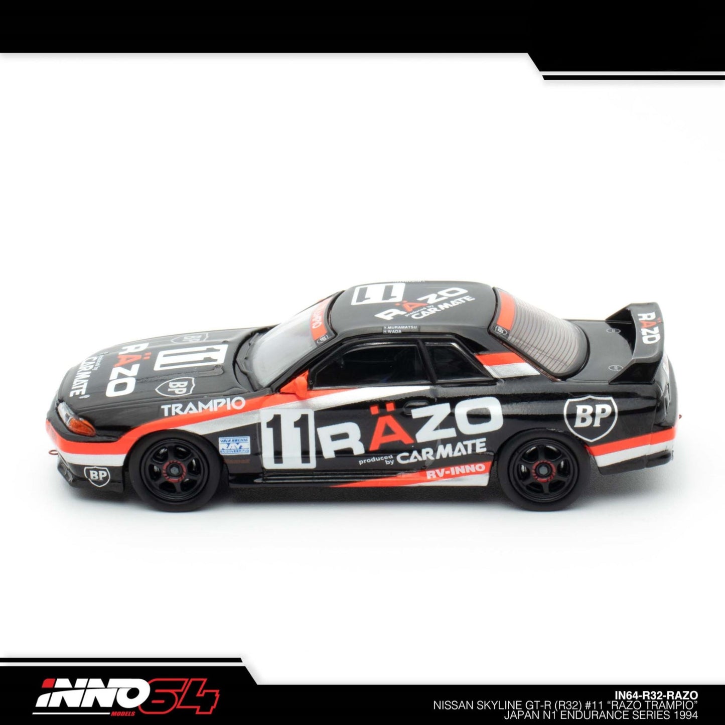 INNO64 - NISSAN SKYLINE GT-R R33 #11 "RAZO TRAMPIO" - IN64-R33R-RAZO