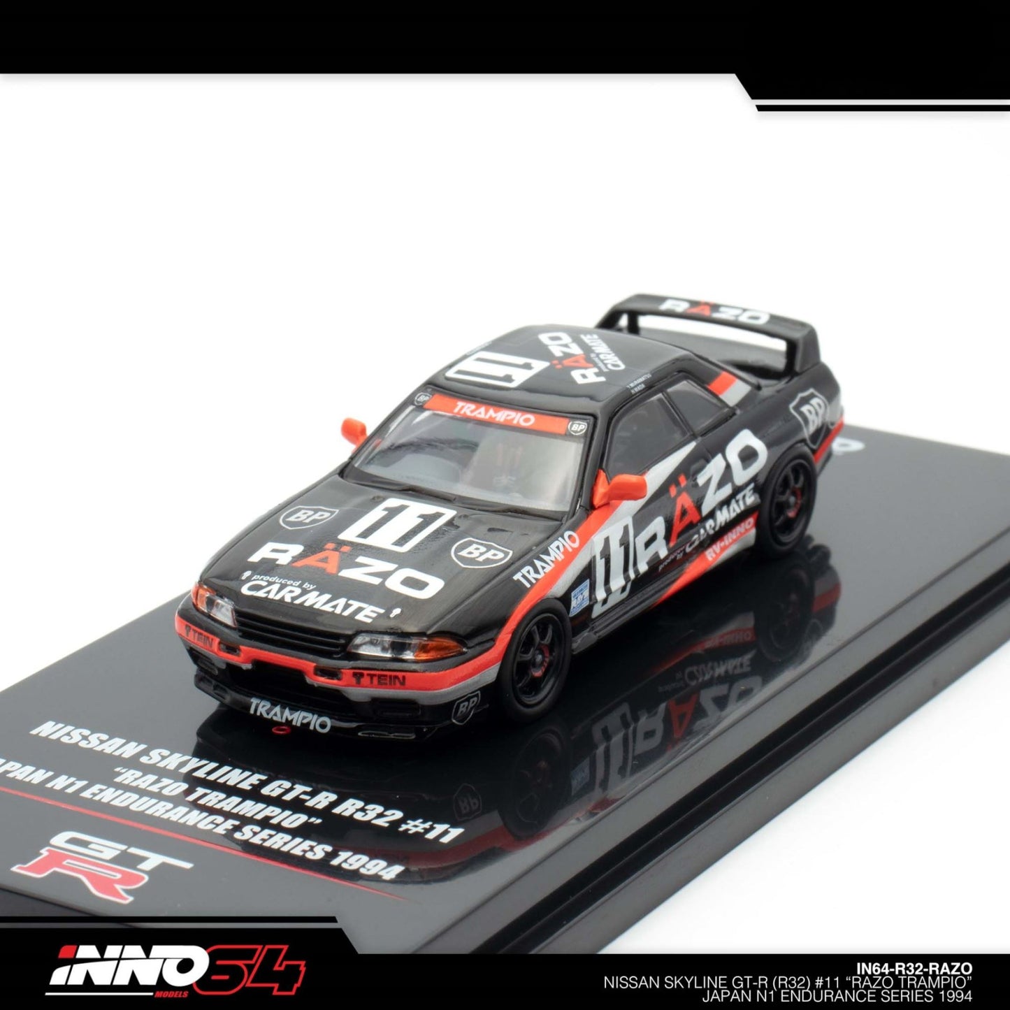 INNO64 - NISSAN SKYLINE GT-R R33 #11 "RAZO TRAMPIO" - IN64-R33R-RAZO