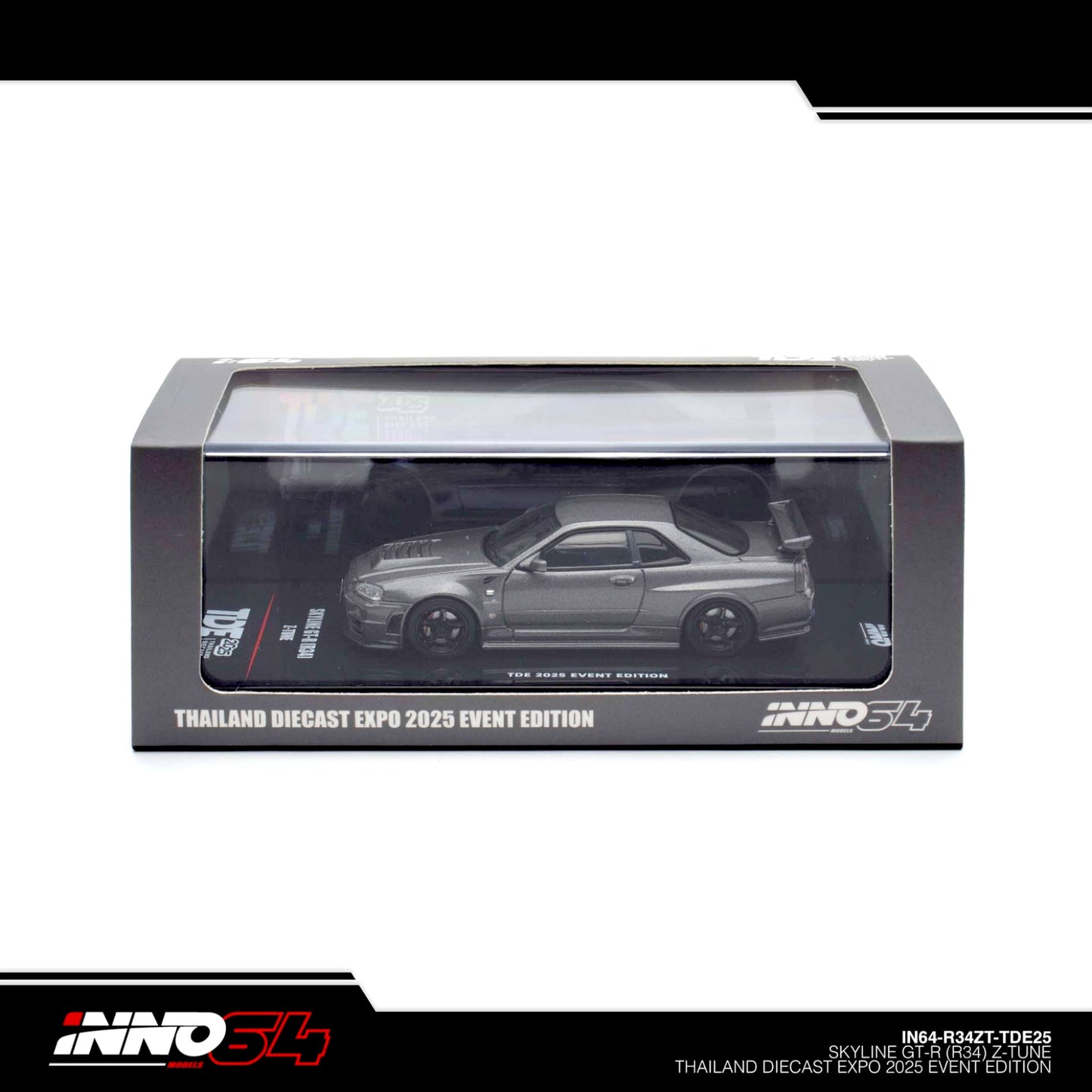 INNO64 - Nissan SKYLINE GT-R (R34)-Z-TUNE - TDE2025 Event Model - IN64-R34ZT-TDE25