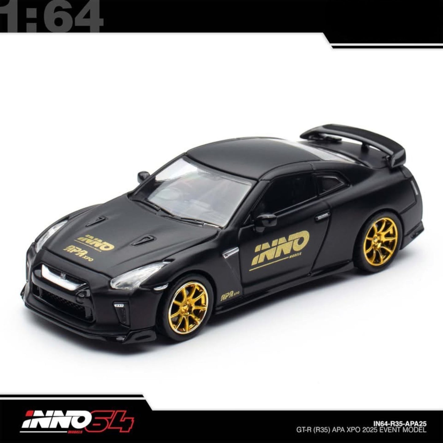 INNO64 - Pre-Order - Nissan GT-R R35 - APA EXPO 2025 Event Model - IN64-R35-APA25