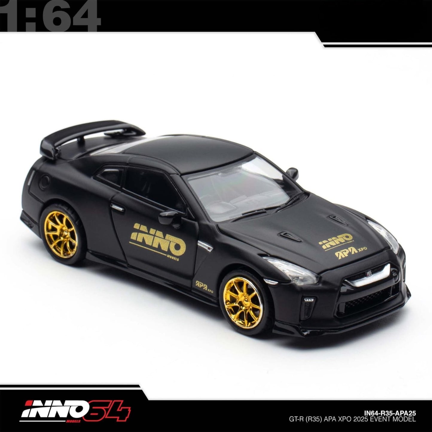 INNO64 - Pre-Order - Nissan GT-R R35 - APA EXPO 2025 Event Model - IN64-R35-APA25
