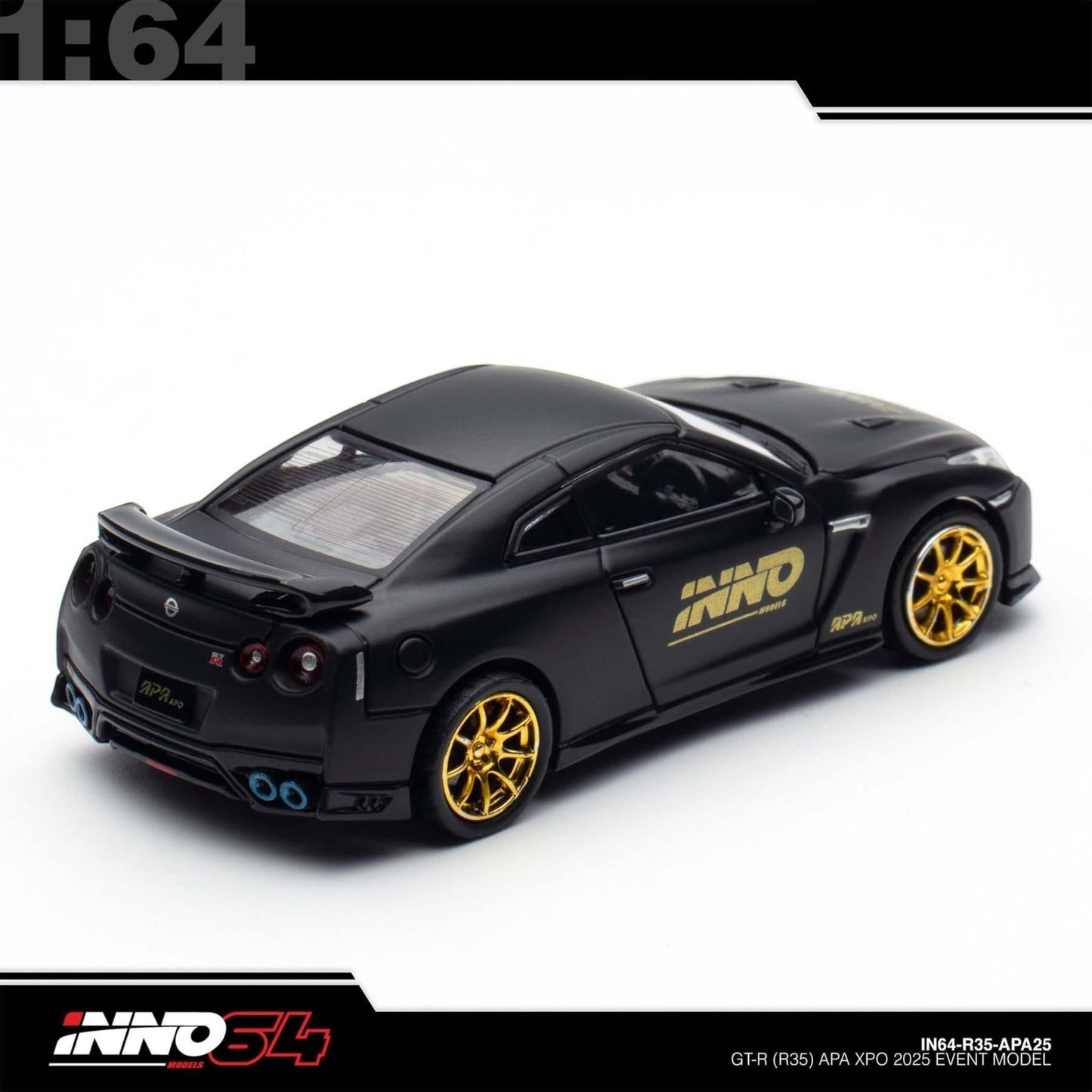 INNO64 - Pre-Order - Nissan GT-R R35 - APA EXPO 2025 Event Model - IN64-R35-APA25