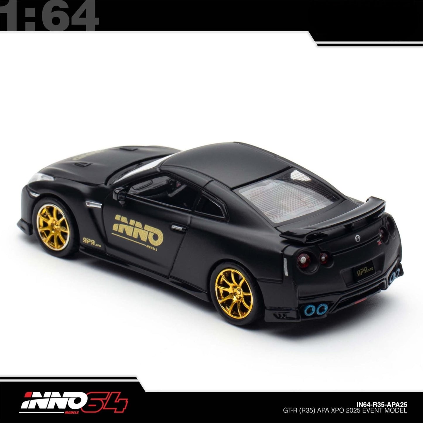 INNO64 - Pre-Order - Nissan GT-R R35 - APA EXPO 2025 Event Model - IN64-R35-APA25