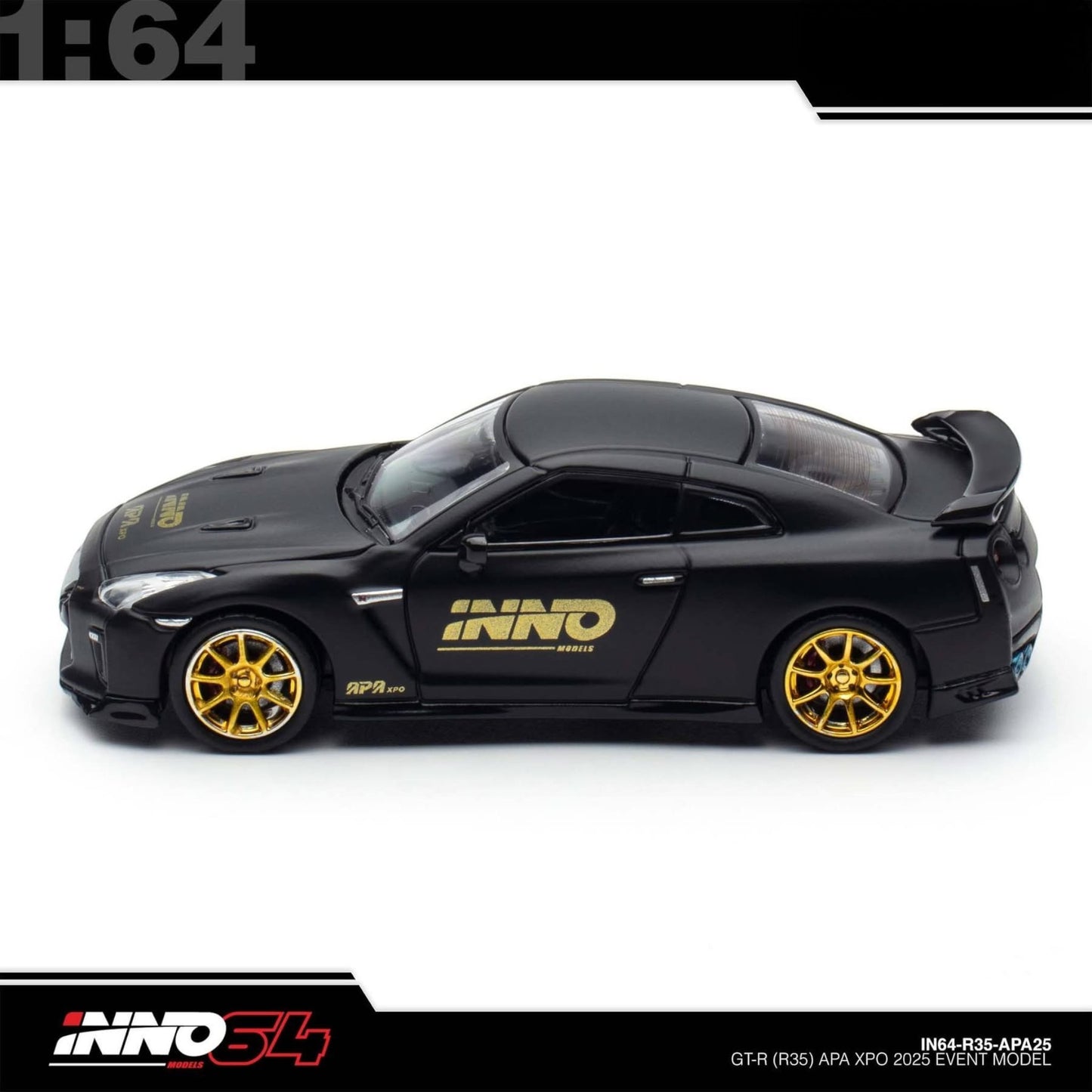 INNO64 - Pre-Order - Nissan GT-R R35 - APA EXPO 2025 Event Model - IN64-R35-APA25