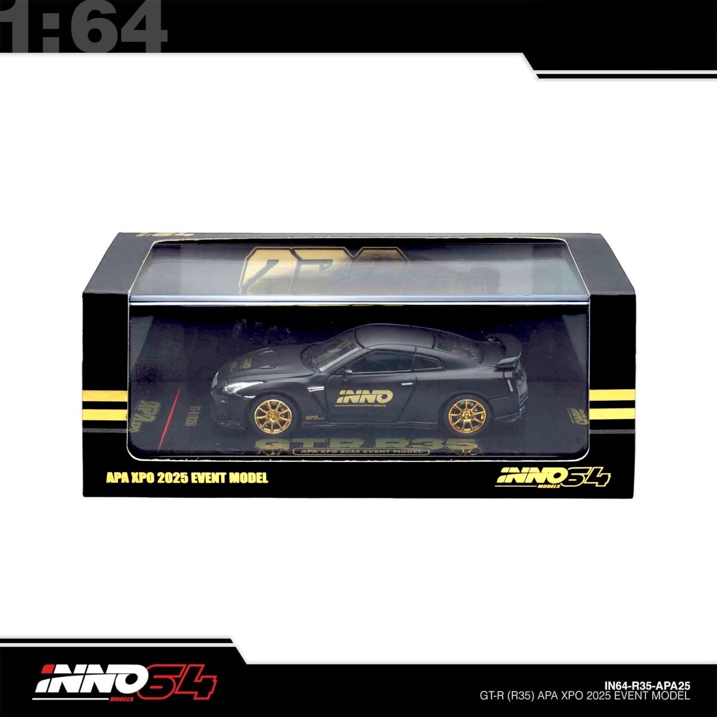 INNO64 - Pre-Order - Nissan GT-R R35 - APA EXPO 2025 Event Model - IN64-R35-APA25
