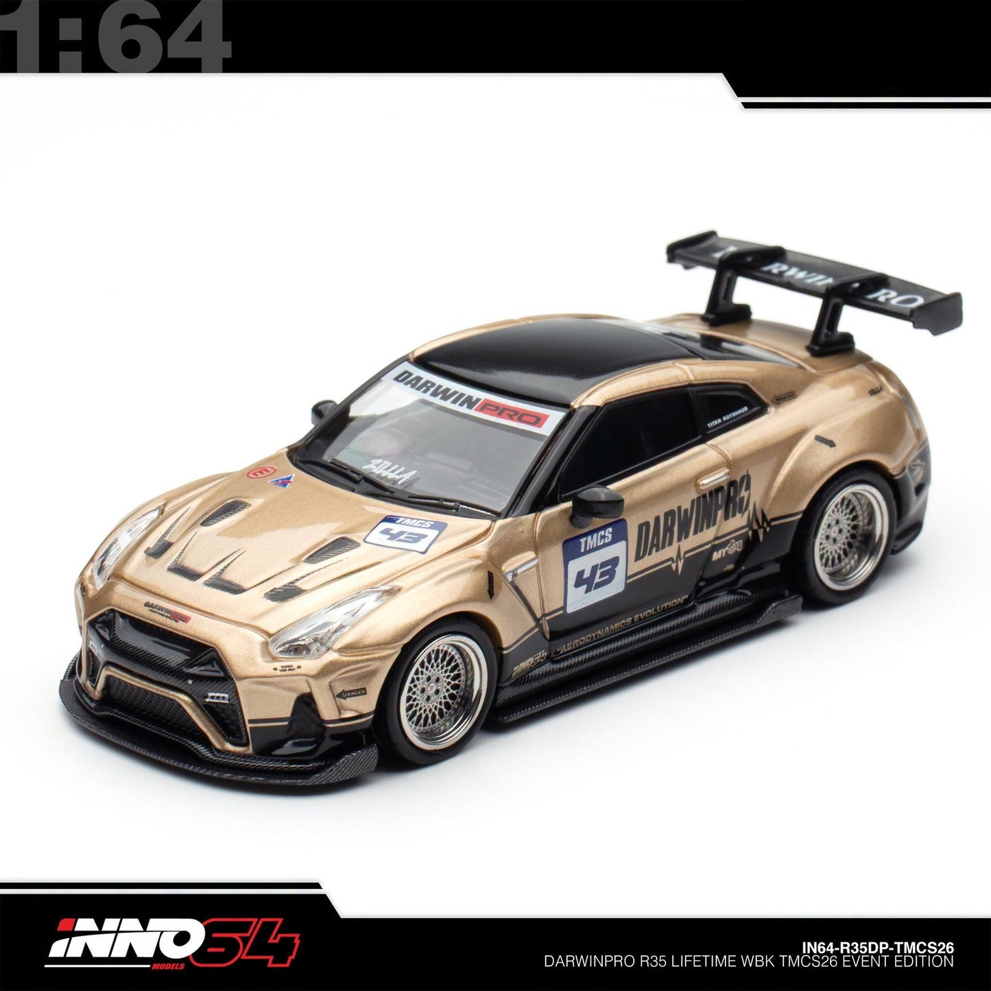 INNO64 - Pre-Order - DarwinPro R35 Lifetime WBK - TMCS2026 Event Edition - IN64-R35DP-TMCS26