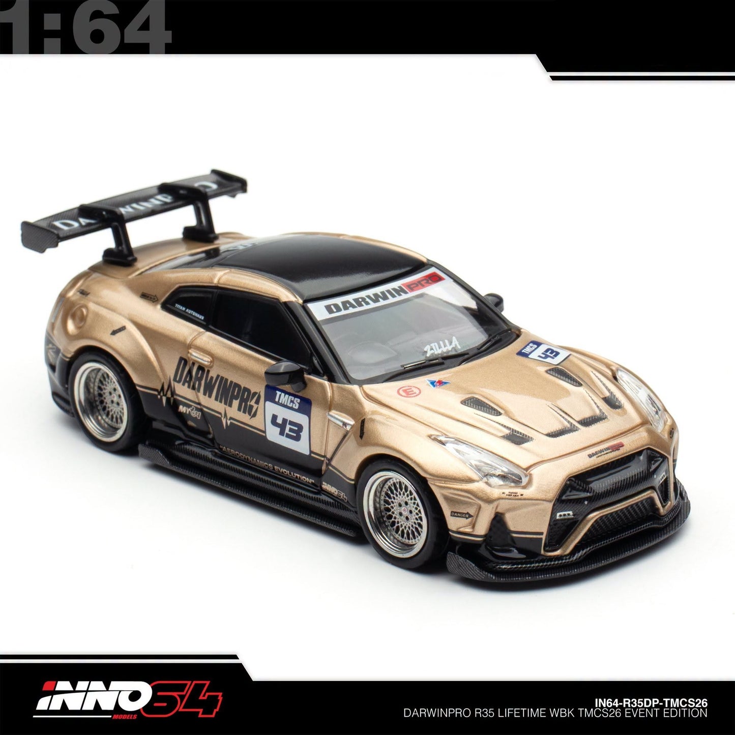 INNO64 - Pre-Order - DarwinPro R35 Lifetime WBK - TMCS2026 Event Edition - IN64-R35DP-TMCS26
