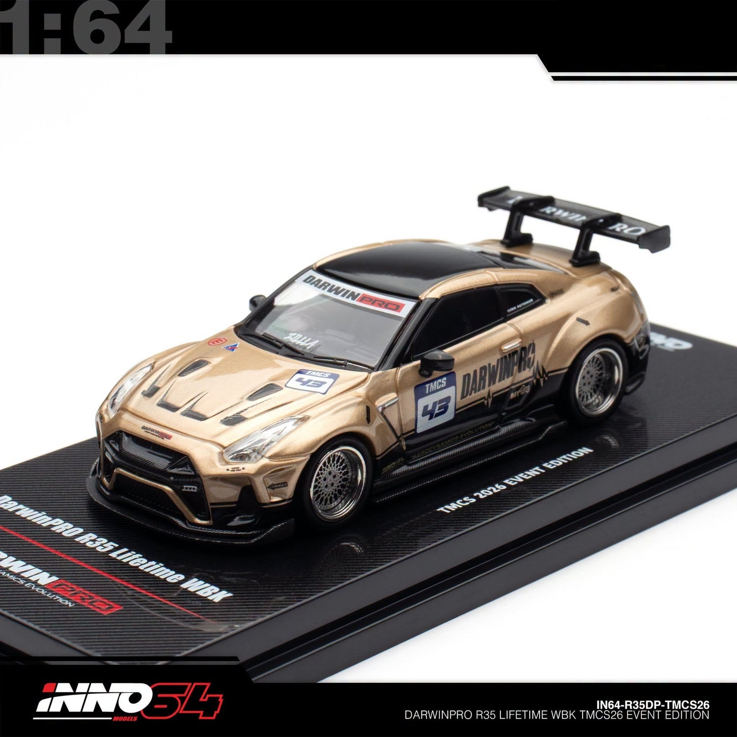 INNO64 - Pre-Order - DarwinPro R35 Lifetime WBK - TMCS2026 Event Edition - IN64-R35DP-TMCS26