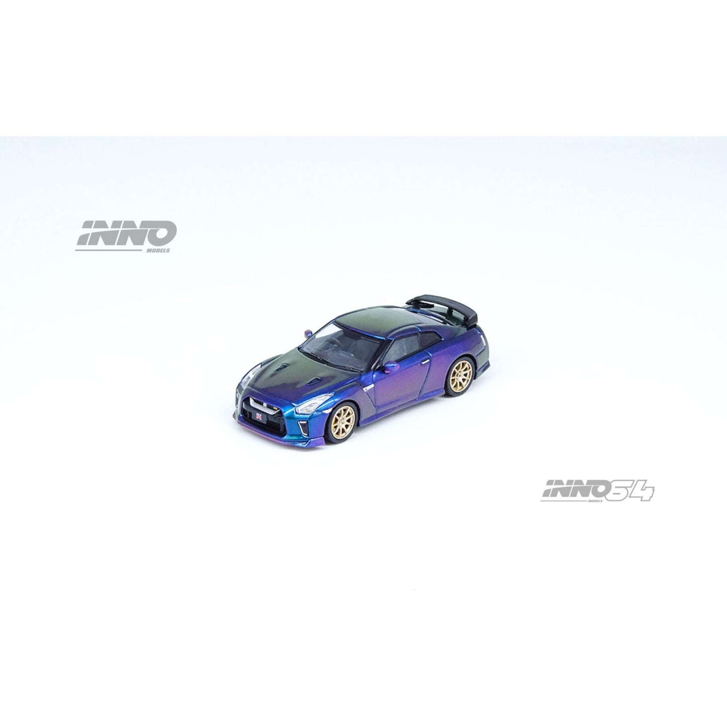 INNO64 - Nissan GT-R (R35) T-Spec, midnight purple - 1:64 - IN64-R35TS-MP