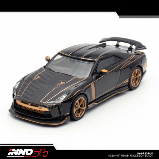 INNO64 - Nissan GT-R50 by ITALDESIGN Black - IN64-R50-BLK