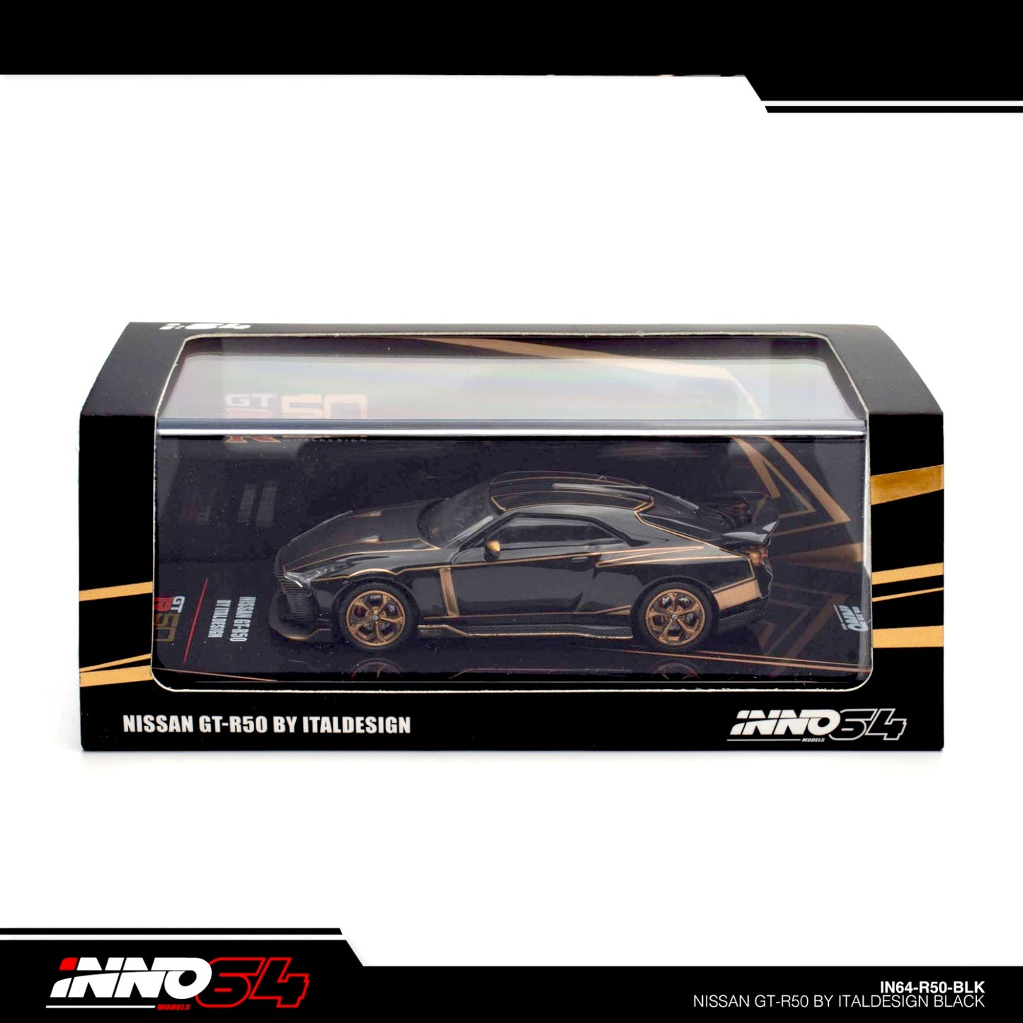 INNO64 - Nissan GT-R50 by ITALDESIGN Black - IN64-R50-BLK
