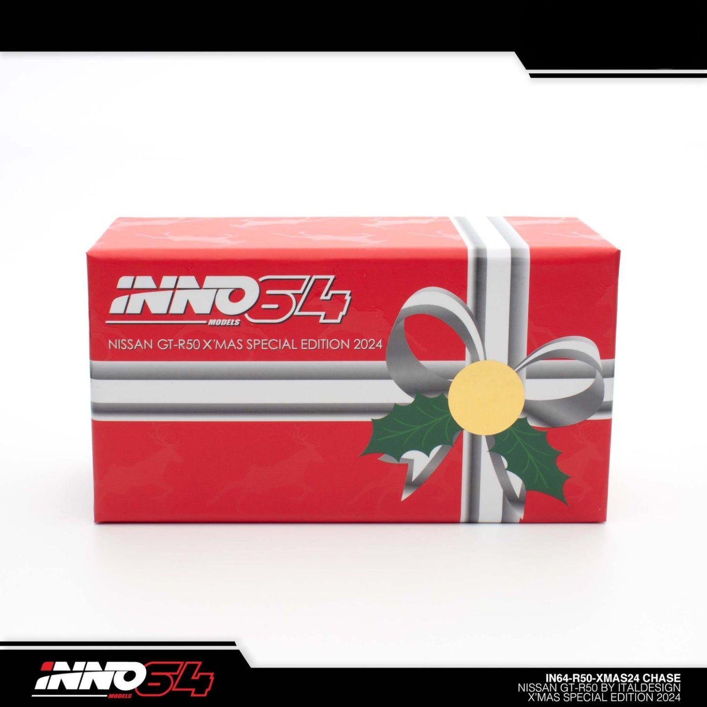 INNO64 - Nissan GT-R50 *XMAS 2024* Edition - IN64-R50-XMAS24 - Chase Car