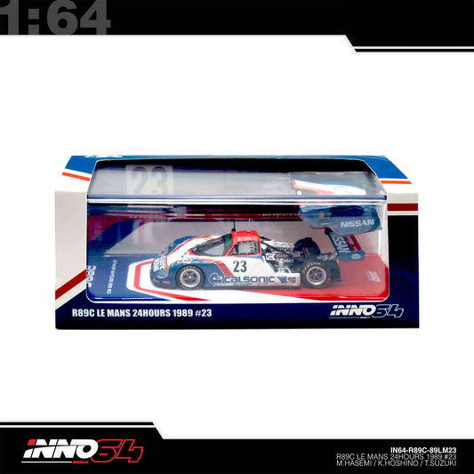 INNO64 - Pre-Order - NISSAN R89C LE MANS 1989 No23 - IN64-R89C-89LM23