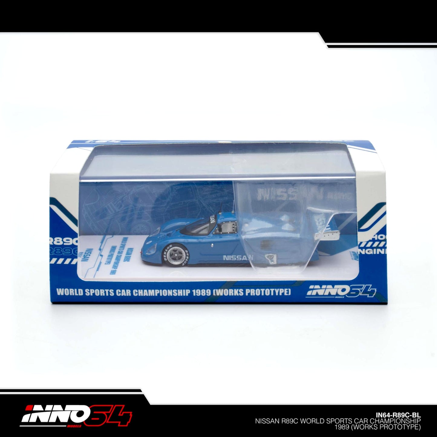INNO64 - NISSAN R89C Blue - IN64-R89C-BL