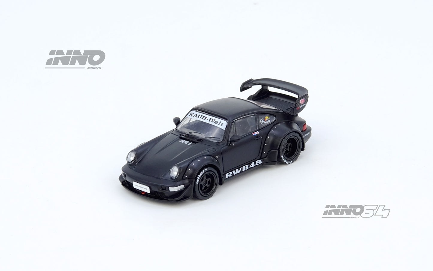 INNO64 - Pre-Order - RWB 964 Black Matt - IN64-RWB964-BM