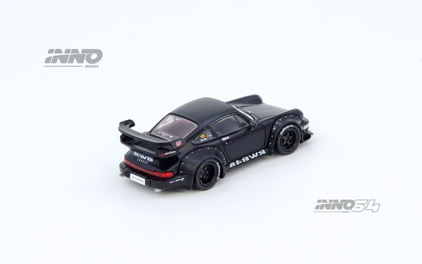 INNO64 - Pre-Order - RWB 964 Black Matt - IN64-RWB964-BM