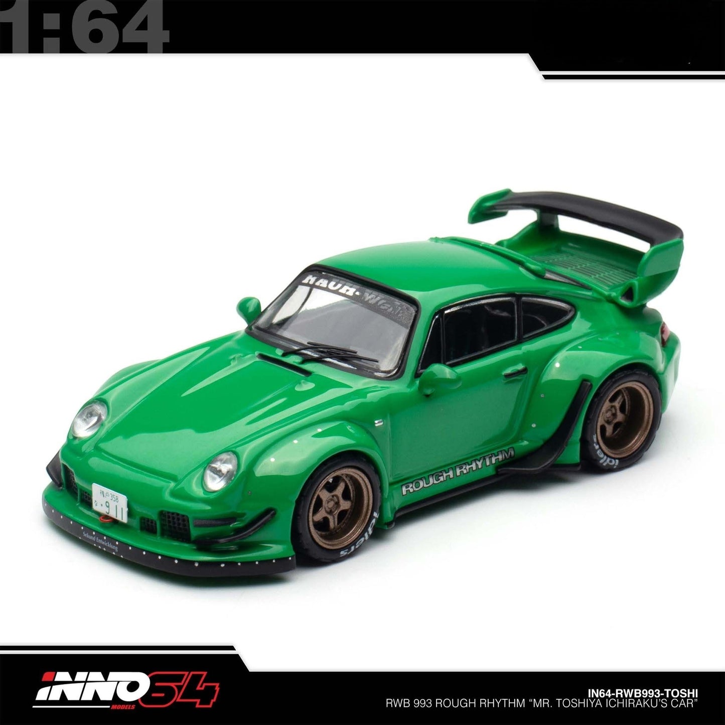 INNO64 - RWB993 Rough Rhythm "Mr. Toshiya Ichiraku" - Cool Car Show 2026 Event Edtion