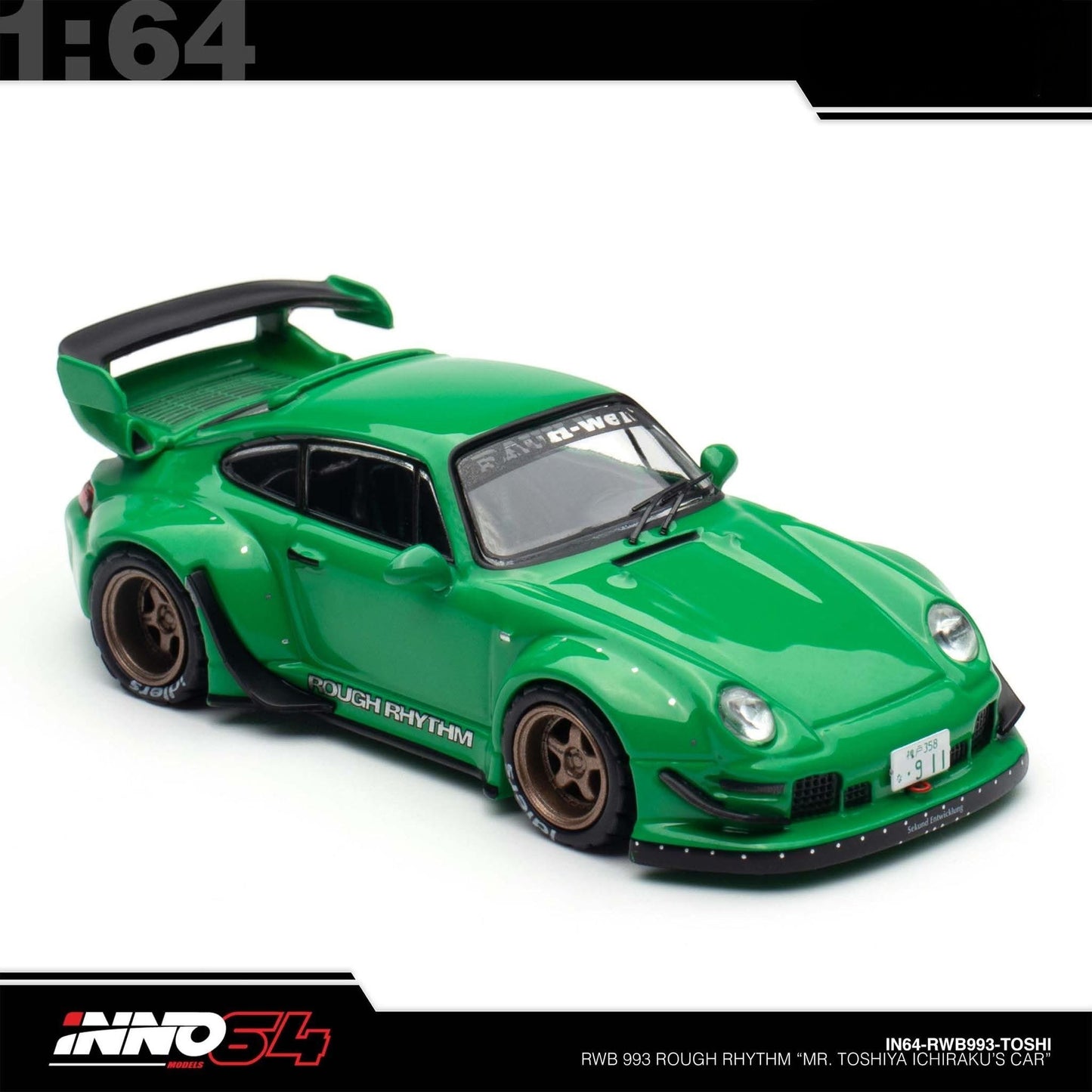 INNO64 - RWB993 Rough Rhythm "Mr. Toshiya Ichiraku" - Cool Car Show 2026 Event Edtion