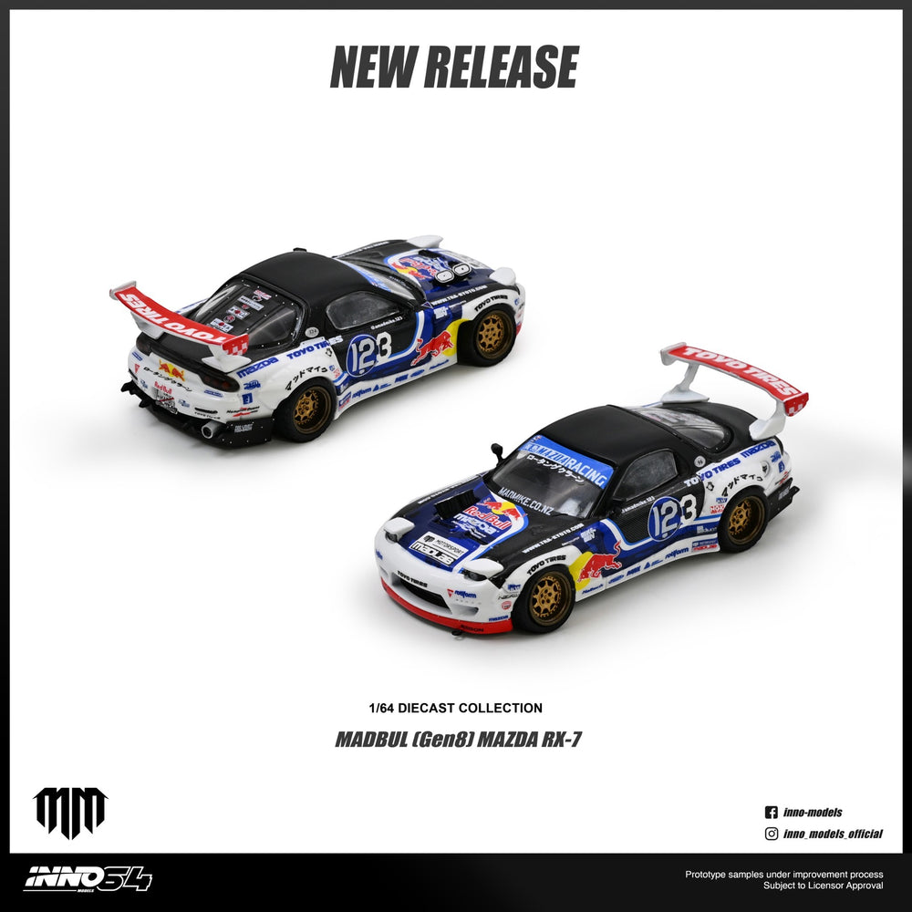 INNO64 - Pre-Order - MAZDA RX-7 MAD MIKE 