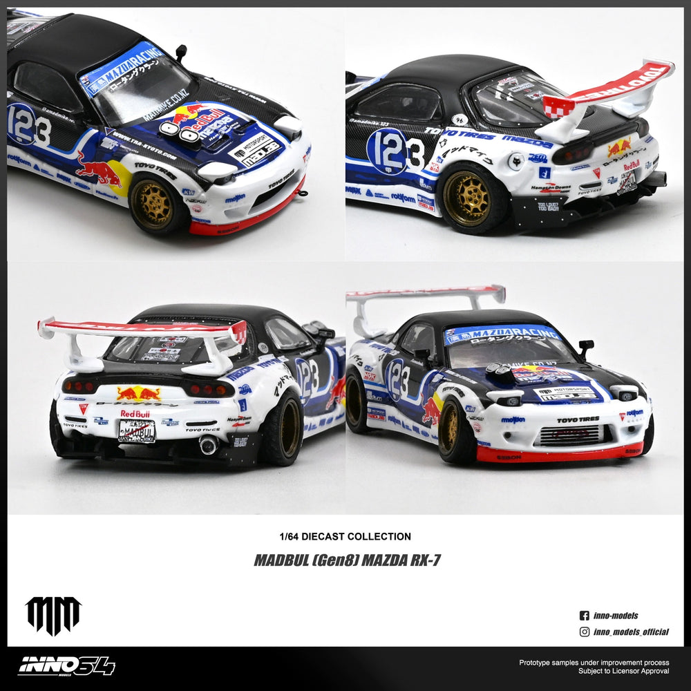 INNO64 - Pre-Order - MAZDA RX-7 MAD MIKE 