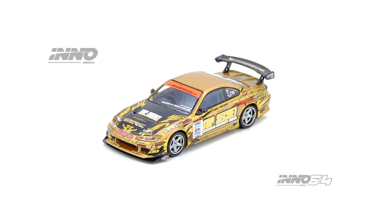INNO64 - Pre-Order - TOP SECRET Silvia (S15) D1GP, Gold  - IN64-S15TS-D104