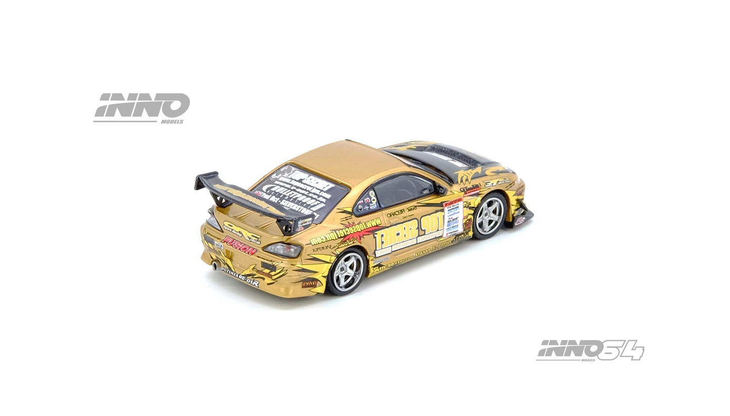 INNO64 - Pre-Order - TOP SECRET Silvia (S15) D1GP, Gold  - IN64-S15TS-D104