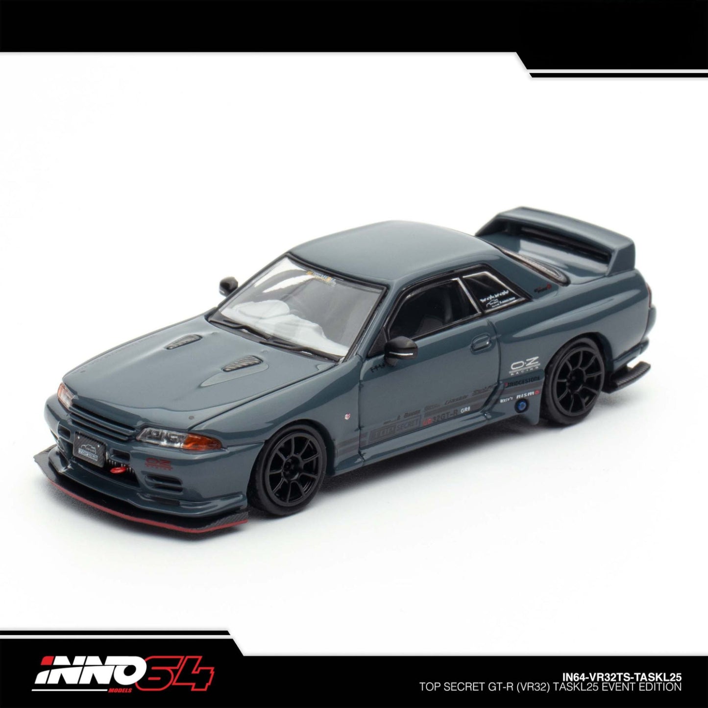 INNO64 - Nissan Skyline Top Secret GT-R (VR32) Grey | 2025 Tokyo Auto Salon