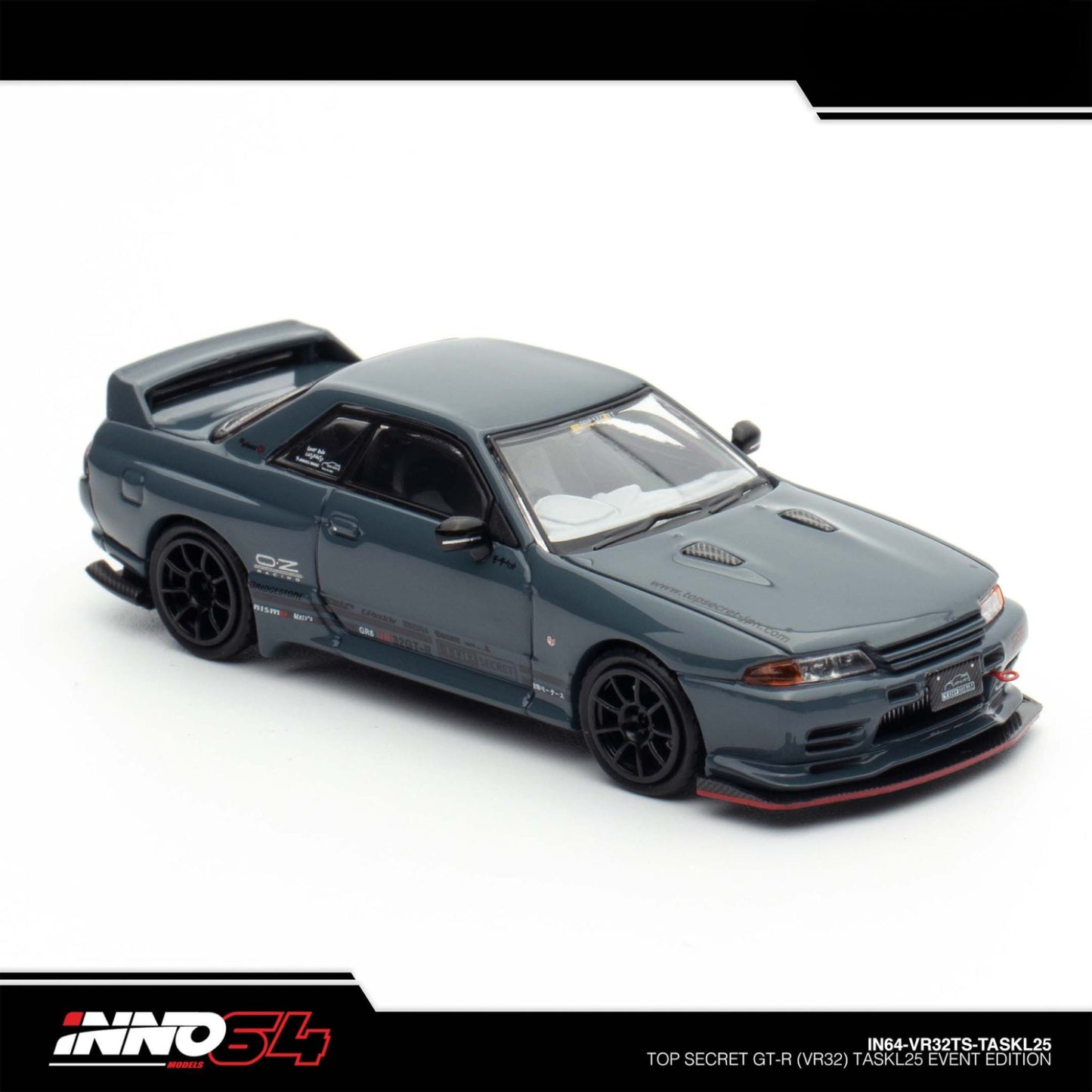 INNO64 - Nissan Skyline Top Secret GT-R (VR32) Grey | 2025 Tokyo Auto Salon